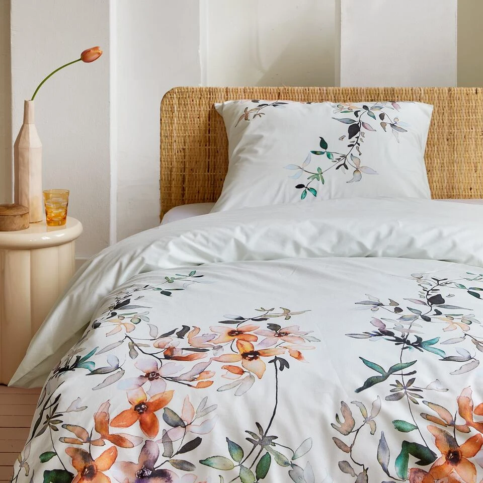 Cinderella Diana - Dekbedovertrek - Katoen - 140x200/220 Cm - Cream 2 Cinderella Diana - Dekbedovertrek - Katoen - 140x200/220 Cm - Cream - Afbeelding 2