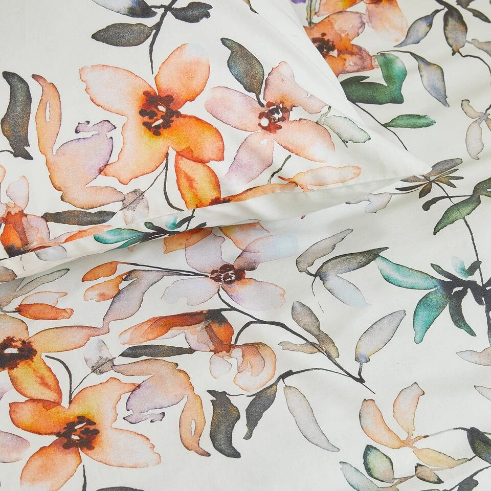 Cinderella Diana - Dekbedovertrek - Katoen - 140x200/220 Cm - Cream 3 Cinderella Diana - Dekbedovertrek - Katoen - 140x200/220 Cm - Cream - Afbeelding 3