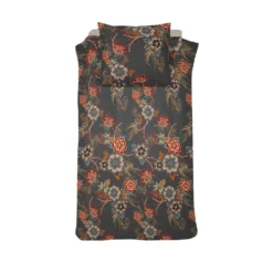 Cinderella Melanie - Dekbedovertrek - Katoen - 140x200/220 Cm - Anthracite