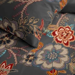 Cinderella Melanie - Dekbedovertrek - Katoen - 240x200/220 Cm - Anthracite -Beddengoed Winkel 1000055114 0102