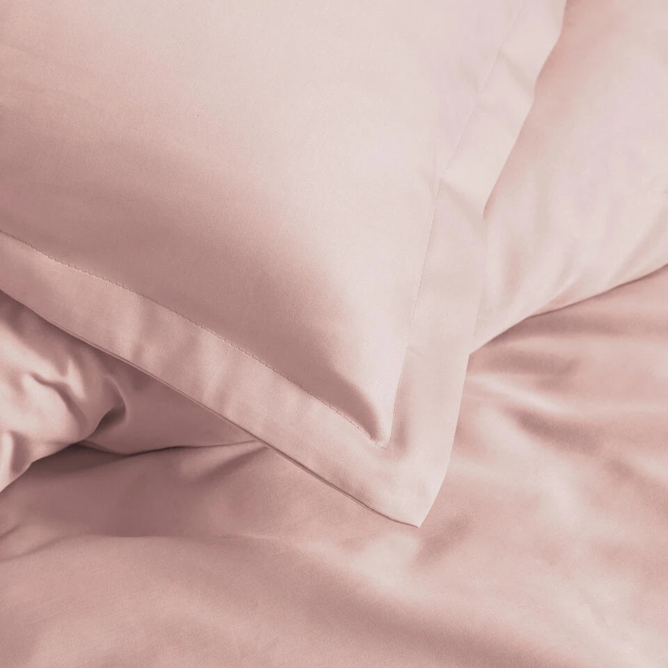 Cinderella Sundays - Dekbedovertrek - Satijn - 240x200/220 Cm - Rose Pink 3 Cinderella Sundays - Dekbedovertrek - Satijn - 240x200/220 Cm - Rose Pink - Afbeelding 3
