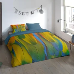 Pure Dekbedovertrek "Rainbow Feathers" - Multi - (140x220 Cm) -Beddengoed Winkel 1000060489 0101