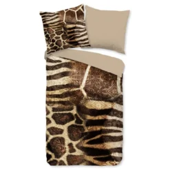 Pure Dekbedovertrek "Kinga" - Bruin - (240x220 Cm) 6 Pure Dekbedovertrek "Kinga" - Bruin - (240x220 Cm) -Beddengoed Winkel 1000060499 0102