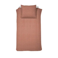 Cinderella Brecht - Dekbedovertrek - Katoen - 140x200/220 Cm - Terra