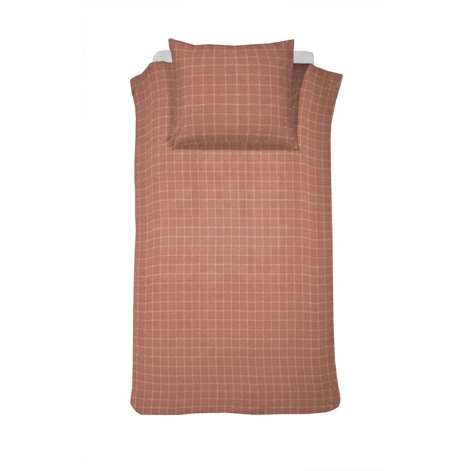 Cinderella Brecht - Dekbedovertrek - Katoen - 140x200/220 Cm - Terra 1 Cinderella Brecht - Dekbedovertrek - Katoen - 140x200/220 Cm - Terra