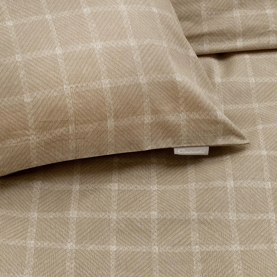 Cinderella Brecht - Dekbedovertrek - Katoen - 200x200/220 Cm - Natural 3 Cinderella Brecht - Dekbedovertrek - Katoen - 200x200/220 Cm - Natural - Afbeelding 3