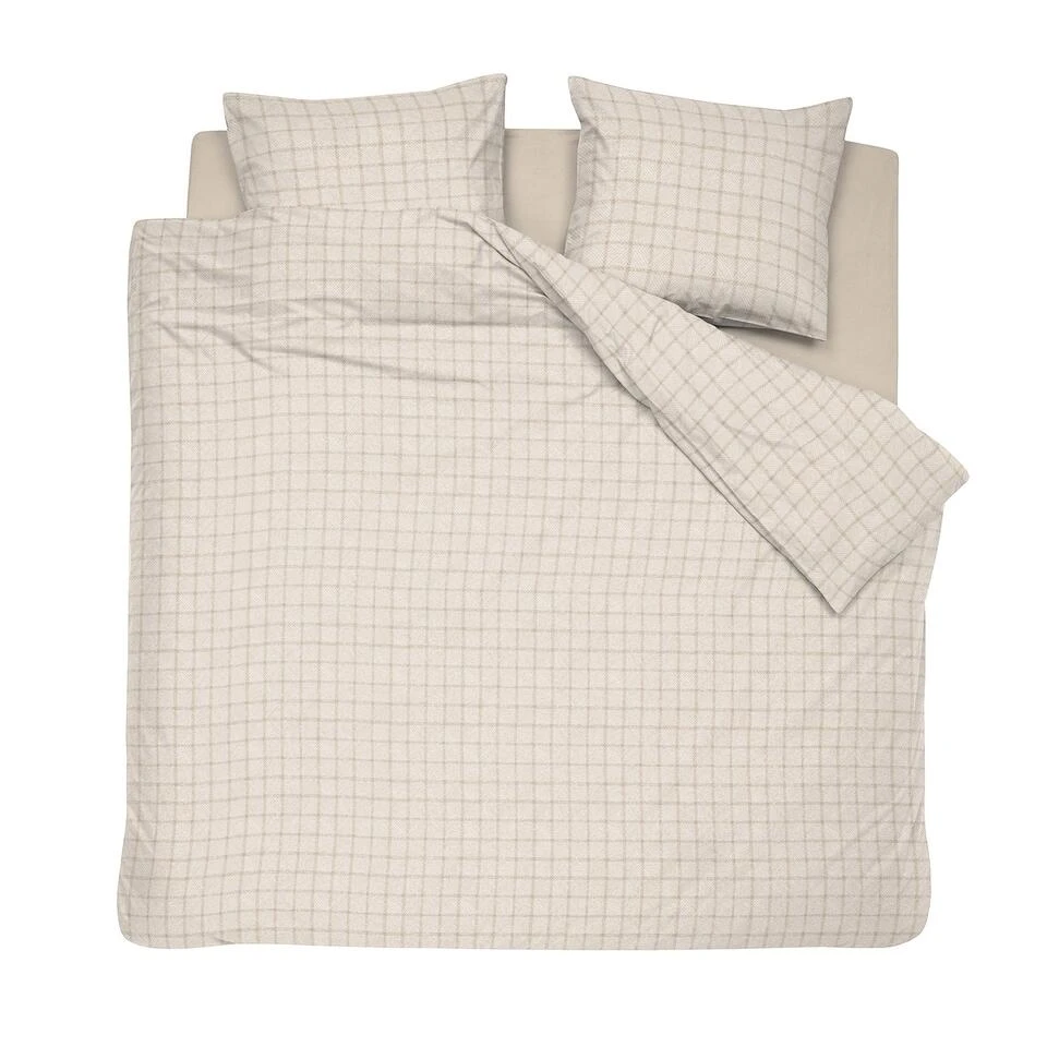 Cinderella Brecht - Dekbedovertrek - Katoen - 240x200/220 Cm - Off White 1 Cinderella Brecht - Dekbedovertrek - Katoen - 240x200/220 Cm - Off White