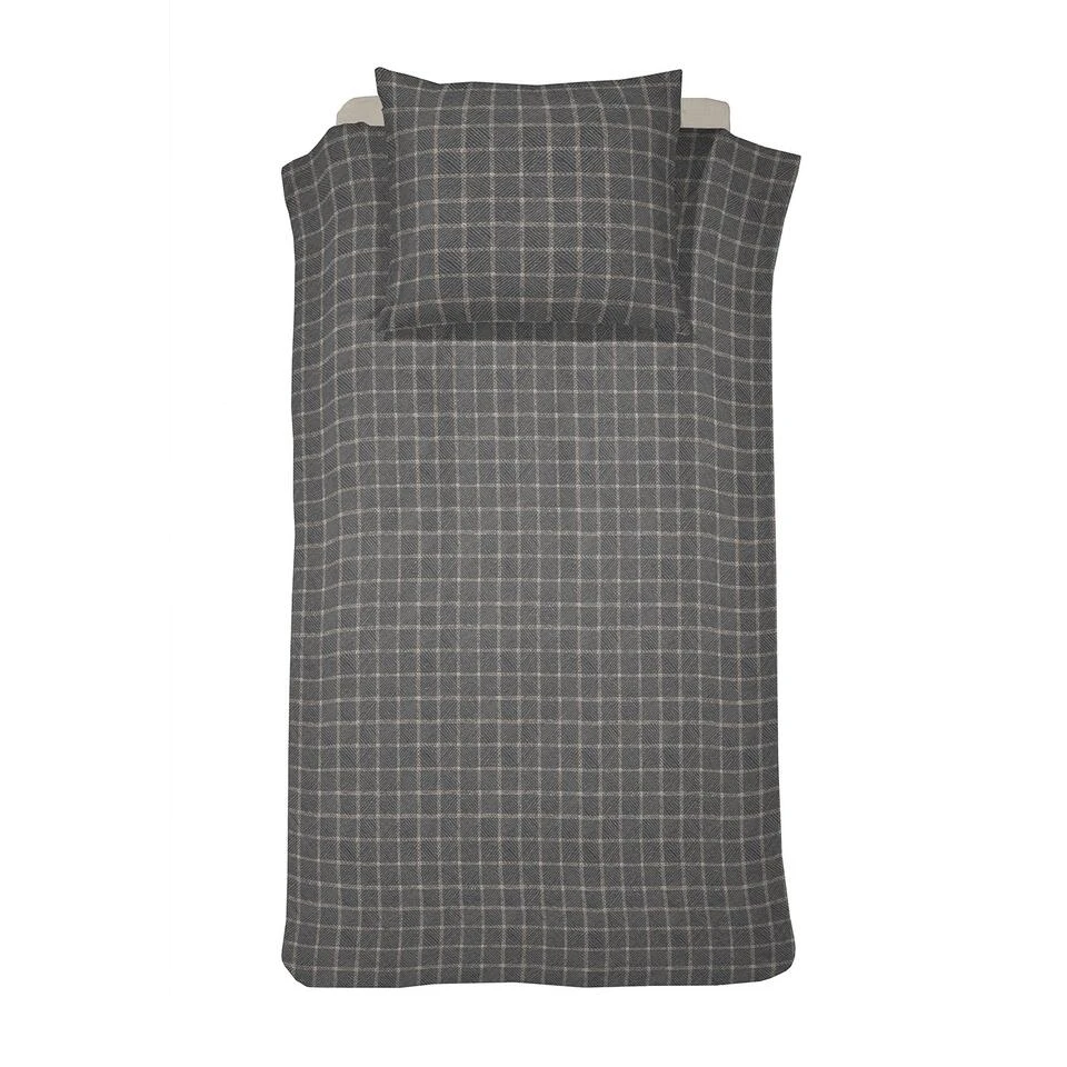 Cinderella Brecht - Dekbedovertrek - Katoen - 140x200/220 Cm - Anthracite 1 Cinderella Brecht - Dekbedovertrek - Katoen - 140x200/220 Cm - Anthracite