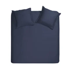 Cinderella Sundays - Dekbedovertrek - Satijn - 240x200/220 Cm - Navy