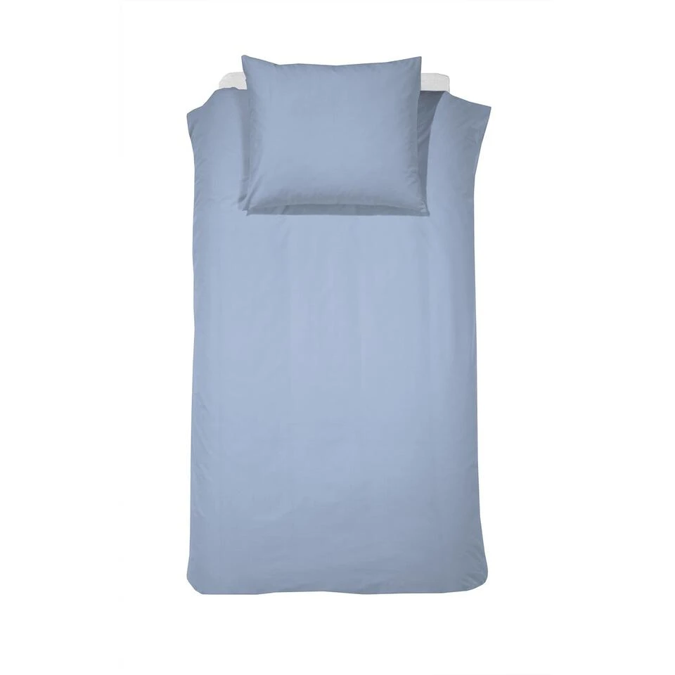 Cinderella Weekend - Dekbedovertrek - Katoen - 140x200/220 Cm - Soft Blue 1 Cinderella Weekend - Dekbedovertrek - Katoen - 140x200/220 Cm - Soft Blue