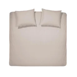 Cinderella Dekbedovertrek Flanel - 260x200/220 Cm - Taupe