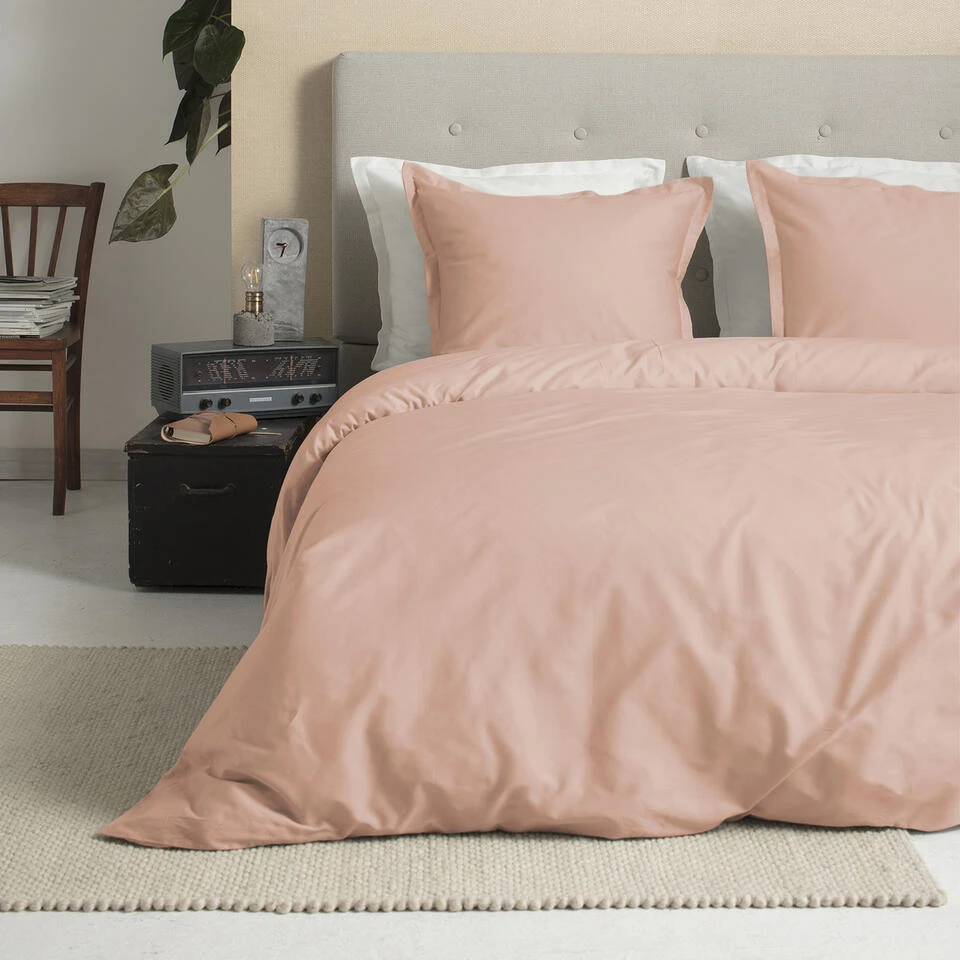 Cinderella Sundays - Dekbedovertrek - Satijn - 260x200/220 Cm - Soft Terra 2 Cinderella Sundays - Dekbedovertrek - Satijn - 260x200/220 Cm - Soft Terra - Afbeelding 2