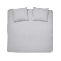 Cinderella Dekbedovertrek Flanel - 260x200/220 Cm - Lichtgrijs