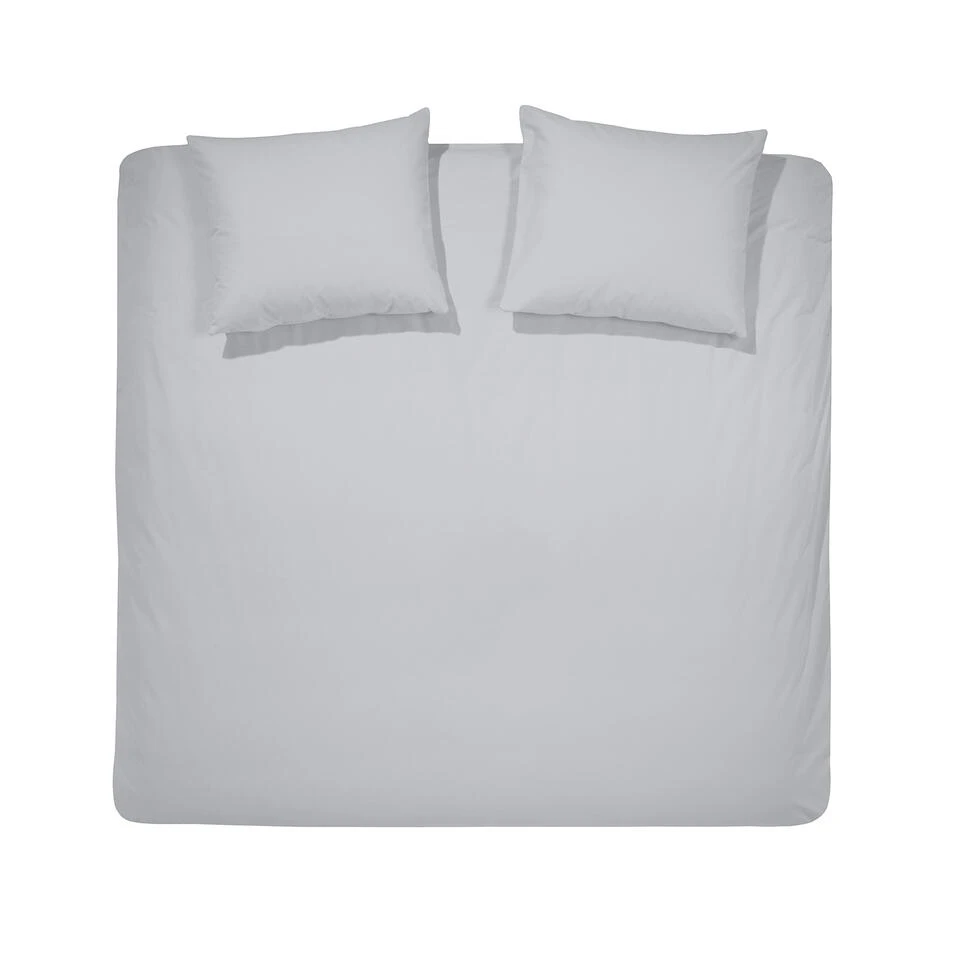 Cinderella Dekbedovertrek Flanel - 260x200/220 Cm - Lichtgrijs 1 Cinderella Dekbedovertrek Flanel - 260x200/220 Cm - Lichtgrijs