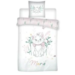Disney Aristocats Dekbedovertrek, Marie - Eenpersoons - 140 X 200 Cm - Katoen