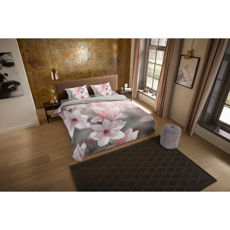 Pure Dekbedovertrek "Magna" - Roze - (240x220 Cm) 2 Pure Dekbedovertrek "Magna" - Roze - (240x220 Cm) - Afbeelding 2