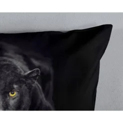 Pure Dekbedovertrek "Panter" - Zwart - (140x220 Cm) -Beddengoed Winkel 1000083870 0111