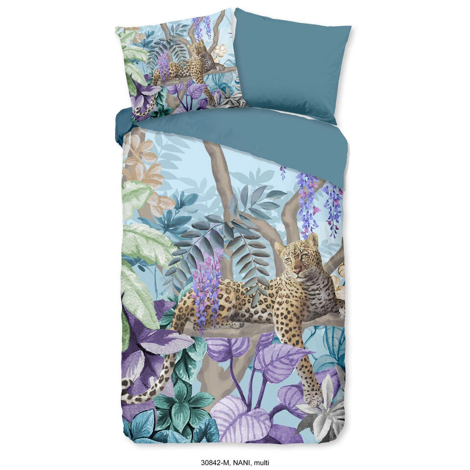 Pure Dekbedovertrek "Nani" - Multi - (140x220 Cm) 1 Pure Dekbedovertrek "Nani" - Multi - (140x220 Cm)