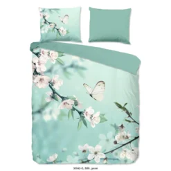 Pure Dekbedovertrek "Bibi" - Groen - (240x220 Cm)