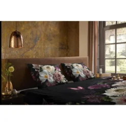 Pure Dekbedovertrek "Marleen" - Bordeaux - (240x220 Cm) -Beddengoed Winkel 1000084877 0110