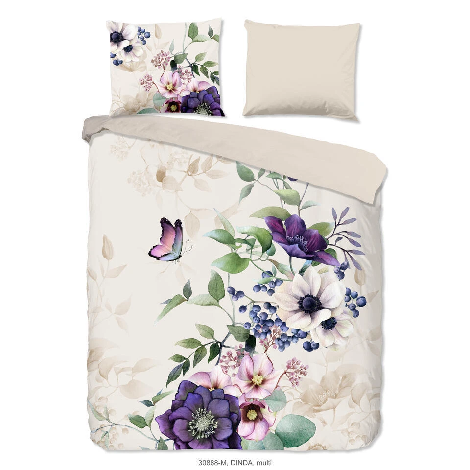 Pure Dekbedovertrek "Dinda" - Multi - (200x220 Cm) 1 Pure Dekbedovertrek "Dinda" - Multi - (200x220 Cm)