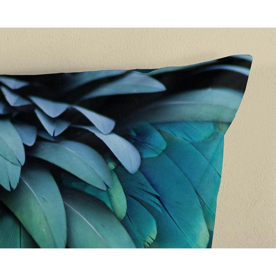 Pure Dekbedovertrek "Heather" - Petrol - (240x220 Cm) 4 Pure Dekbedovertrek "Heather" - Petrol - (240x220 Cm) - Afbeelding 4