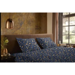 Pure Dekbedovertrek "Colin" - Blauw - (140x220 Cm) -Beddengoed Winkel 1000084888 0110