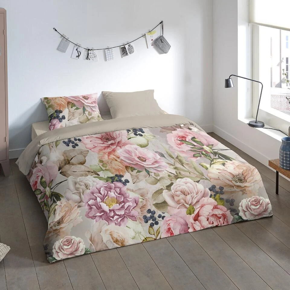 Pure Dekbedovertrek "Jin" - Zand - (200x220 Cm) 2 Pure Dekbedovertrek "Jin" - Zand - (200x220 Cm) - Afbeelding 2