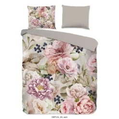 Beddengoed Winkel 30 Pure Dekbedovertrek "Jin" - Zand - (200x220 Cm)