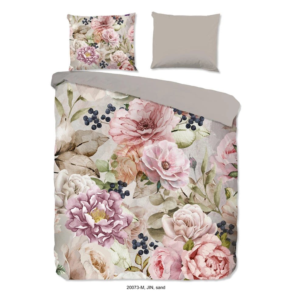 Pure Dekbedovertrek "Jin" - Zand - (200x220 Cm) 1 Pure Dekbedovertrek "Jin" - Zand - (200x220 Cm)