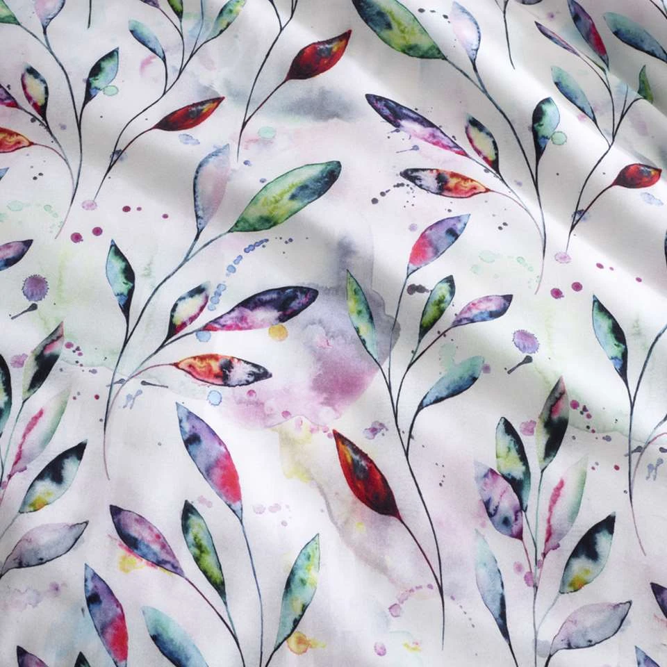 De Witte Lietaer Dekbedovertrek Lupine - 140 X 200/220 Cm - Wit 2 De Witte Lietaer Dekbedovertrek Lupine - 140 X 200/220 Cm - Wit - Afbeelding 2