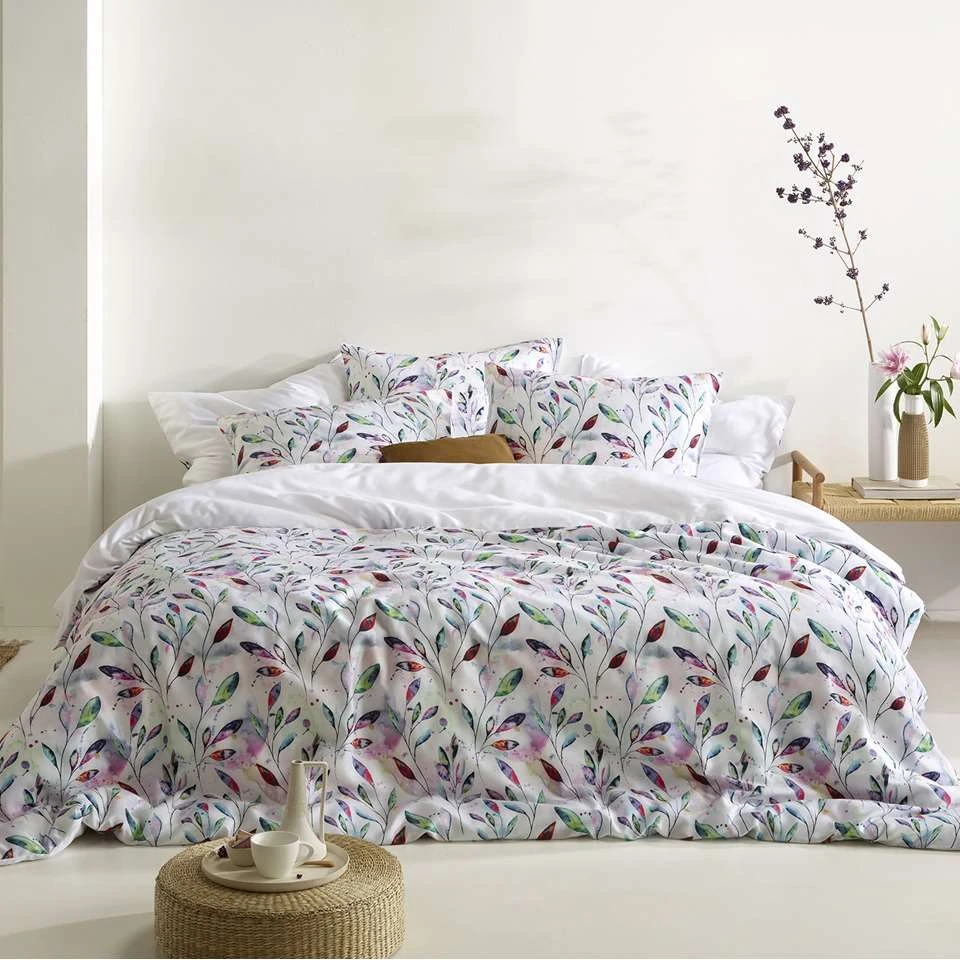 De Witte Lietaer Dekbedovertrek Lupine - 140 X 200/220 Cm - Wit 1 De Witte Lietaer Dekbedovertrek Lupine - 140 X 200/220 Cm - Wit