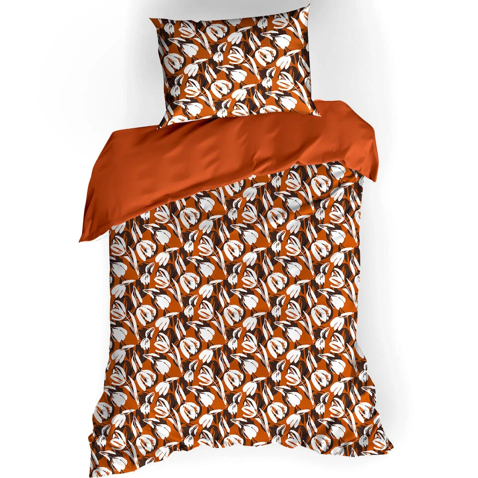 De Witte Lietaer Dekbedovertrek Tulipa - 140 X 200/220 Cm - Katoen 1 De Witte Lietaer Dekbedovertrek Tulipa - 140 X 200/220 Cm - Katoen