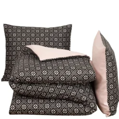 De Witte Lietaer Dekbedovertrek Primrose - 260 X 240 Cm - Zwart 6 De Witte Lietaer Dekbedovertrek Primrose - 260 X 240 Cm - Zwart -Beddengoed Winkel 1516753336 0102