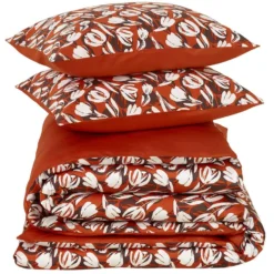 De Witte Lietaer Dekbedovertrek Tulipa - 200 X 200/220 Cm - Katoen -Beddengoed Winkel 1752487048 0102