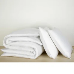 De Witte Lietaer Dekbedovertrek Katoen Satijn Olivia - 200 X 200/220 Cm - Wit -Beddengoed Winkel 1993079754 0102