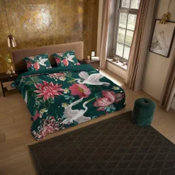 Pure Dekbedovertrek Kraanvogels-Lits-jumeaux (240 X 200/220 Cm) -Beddengoed Winkel 2eaabd3f57c542e894499ec96052fe72