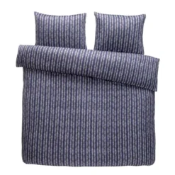 Royal Dekbedovertrek Newark - Blauw - 200x220/250 Cm