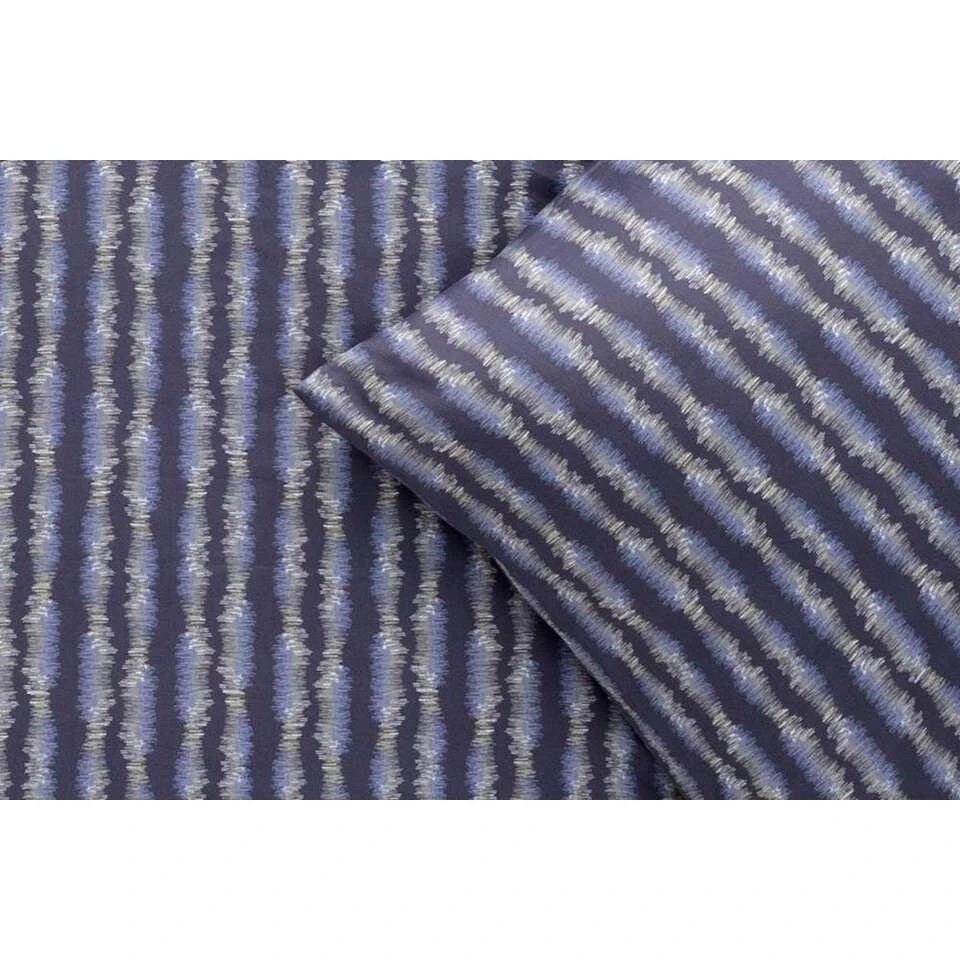 Royal Dekbedovertrek Newark - Blauw - 200x220/250 Cm 2 Royal Dekbedovertrek Newark - Blauw - 200x220/250 Cm - Afbeelding 2