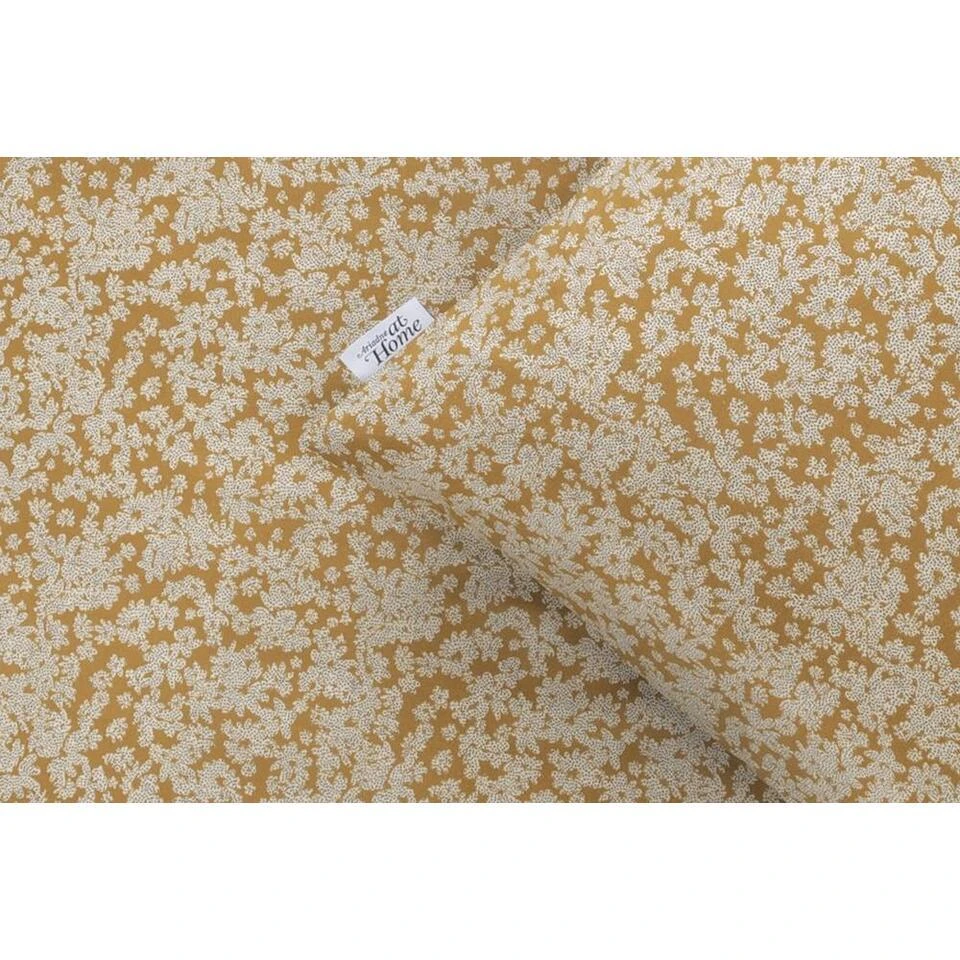Royal Ariadne At Home Dekbedovertrek Tiny Florals Bloemen - Oker - 140x200/220 Cm 2 Royal Ariadne At Home Dekbedovertrek Tiny Florals Bloemen - Oker - 140x200/220 Cm - Afbeelding 2