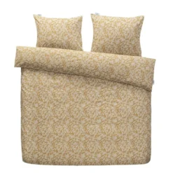 Royal Ariadne At Home Dekbedovertrek Tiny Florals Bloemen - Oker - 240x200/220 Cm