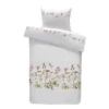 Royal Marjolein Bastin Dekbedovertrek Graceful Bloemen - Wit - 140x200/220 Cm