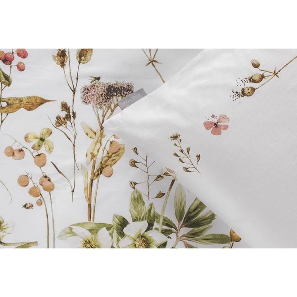 Royal Marjolein Bastin Dekbedovertrek Graceful Bloemen - Wit - 200x200/220 Cm 2 Royal Marjolein Bastin Dekbedovertrek Graceful Bloemen - Wit - 200x200/220 Cm - Afbeelding 2