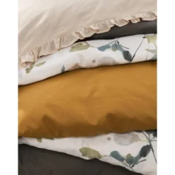 Royal Dekbedovertrek Cato Effen - Roze - 140x200/220 Cm -Beddengoed Winkel sf 31106091 1011